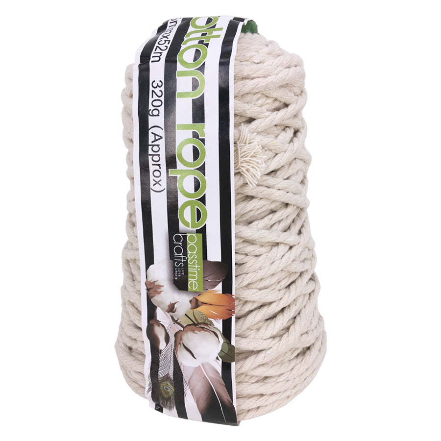 Cotton Rope Spool 320g 5mmx52m