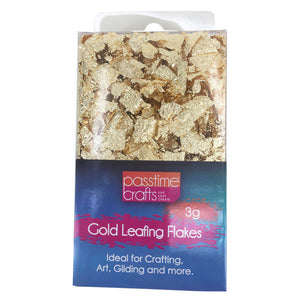 Foil Leafing Flakes 3g Gold
