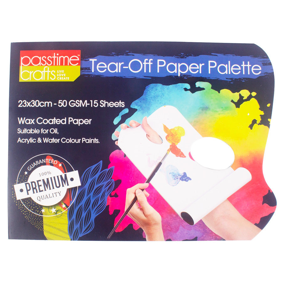 Paper Palette/Tear-off Pack 15 23x30cm-D