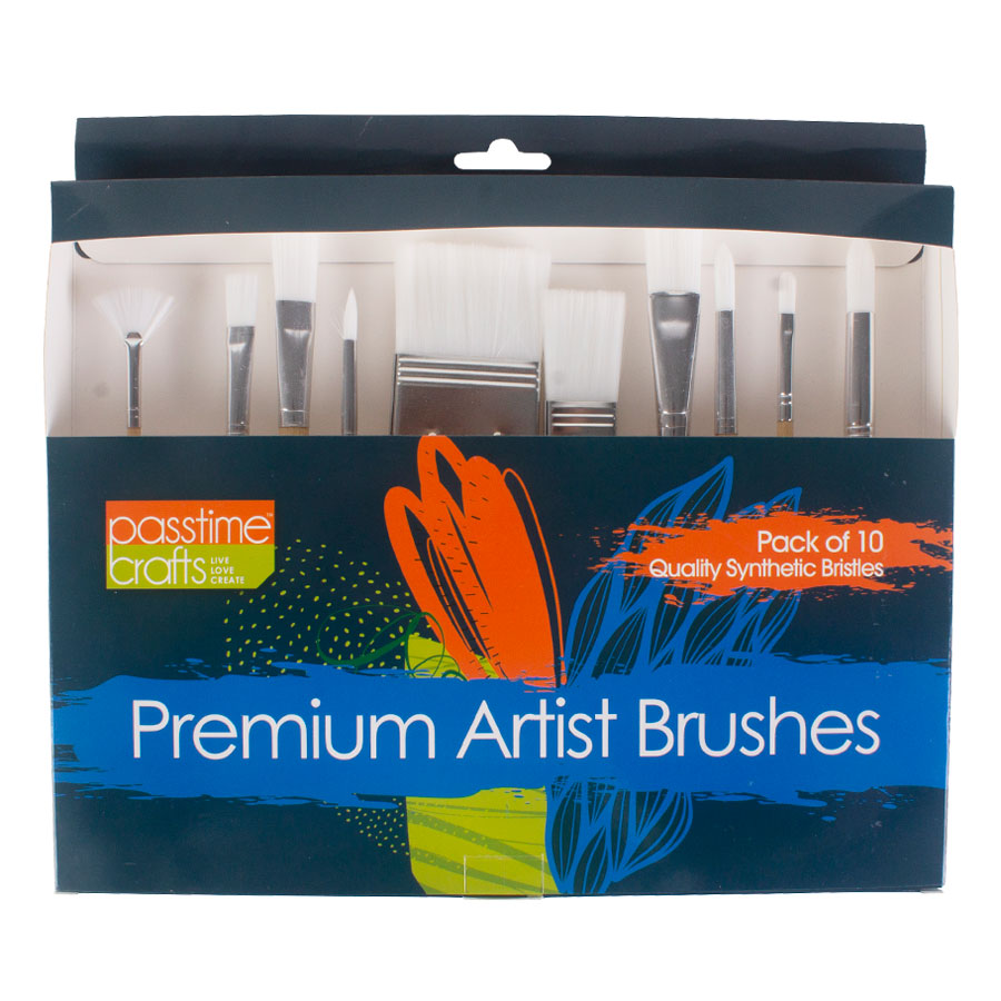 Artist Brush S/10 Syn/Bristle Premium-P