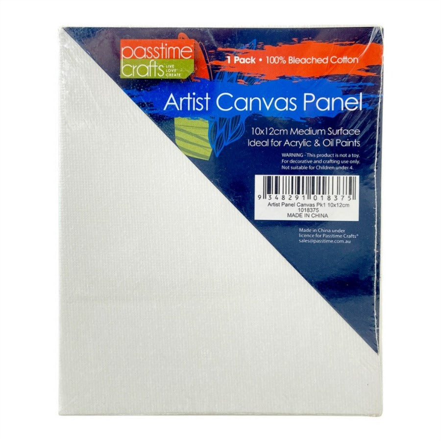 Artist Canvas Panel Pk 1 10x12cm-D
