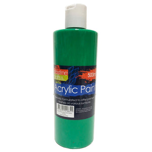 Acrylic Paint 500ml-Mid Green