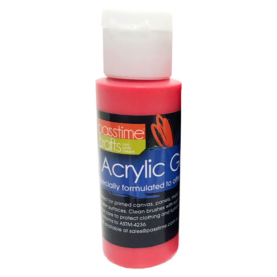 Acrylic Glitter Paint 59ml-Red-P