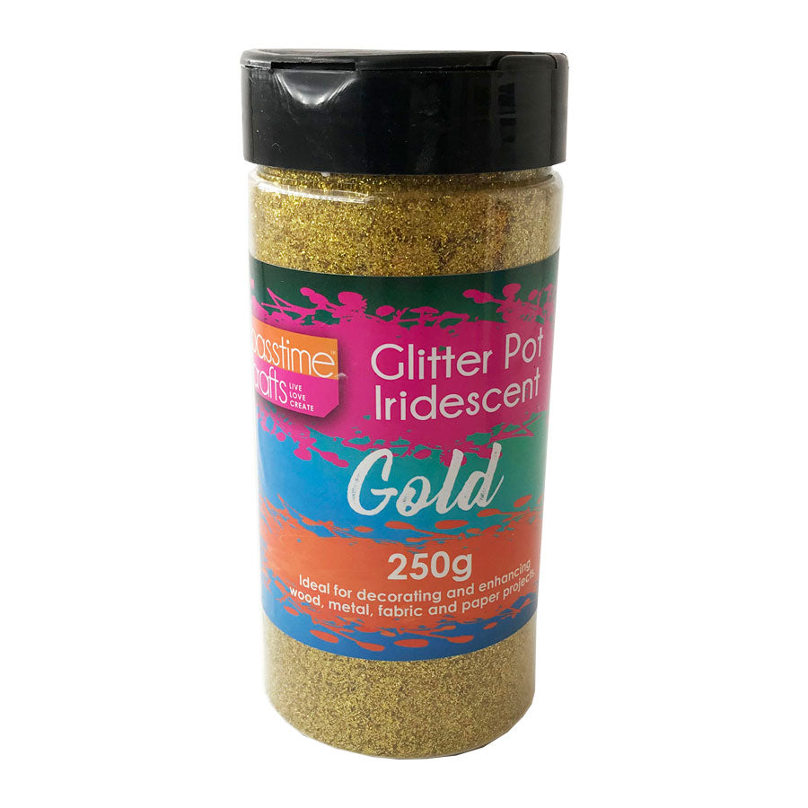 Glitter High Grade 250g Bottle-Gold-P