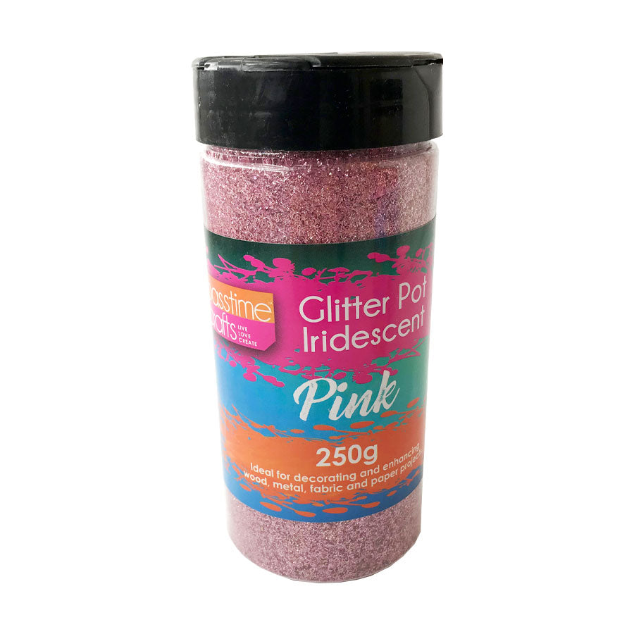 Glitter High Grade 250g Bottle-Pink-P