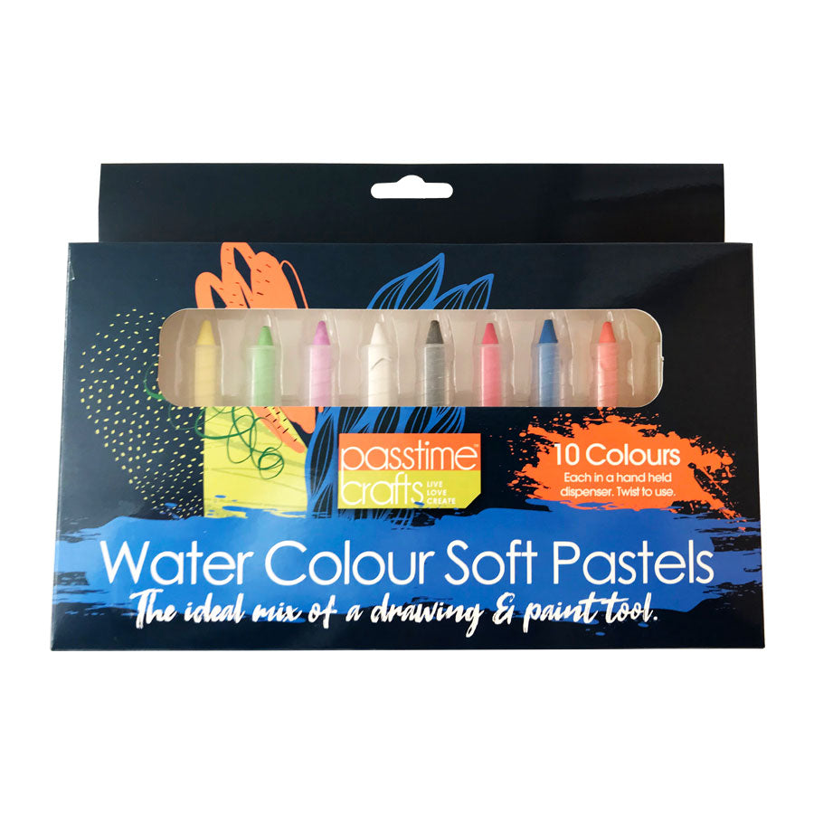 Artist Water Colour Paint Sticks Pkt 10-P