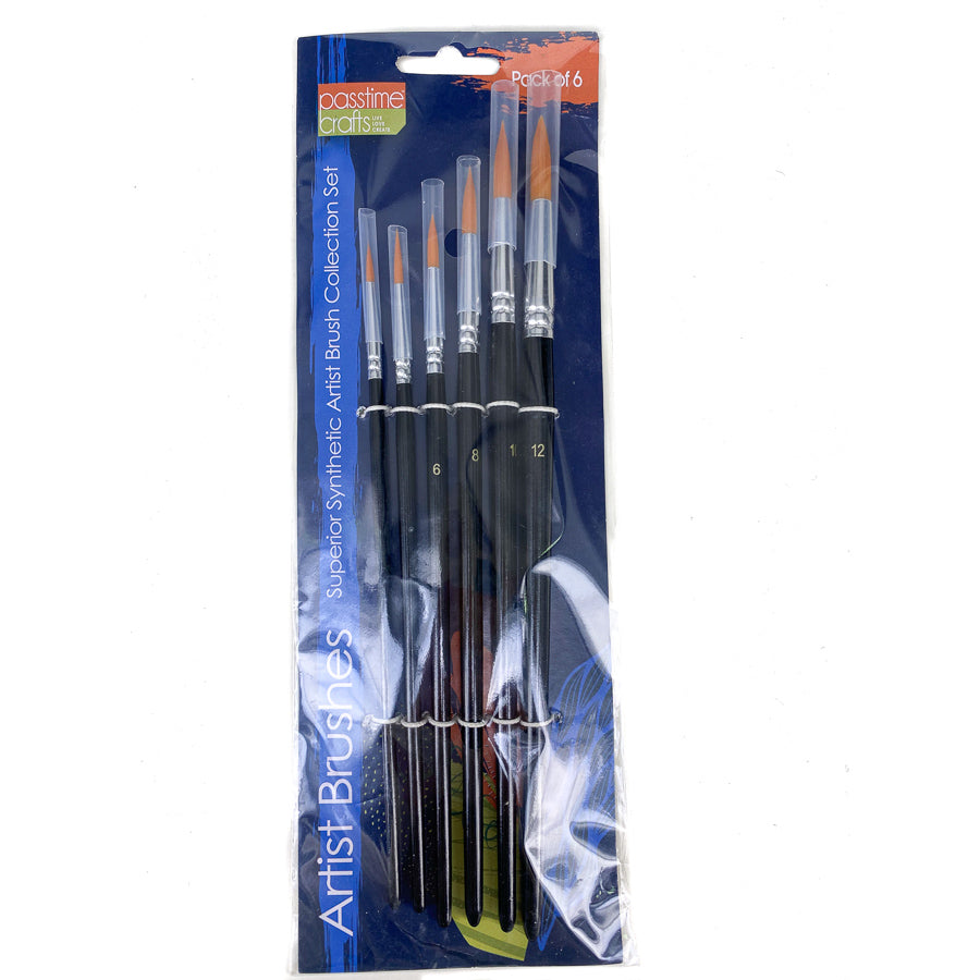 Artist Brush Detail Synthetic S/6-D