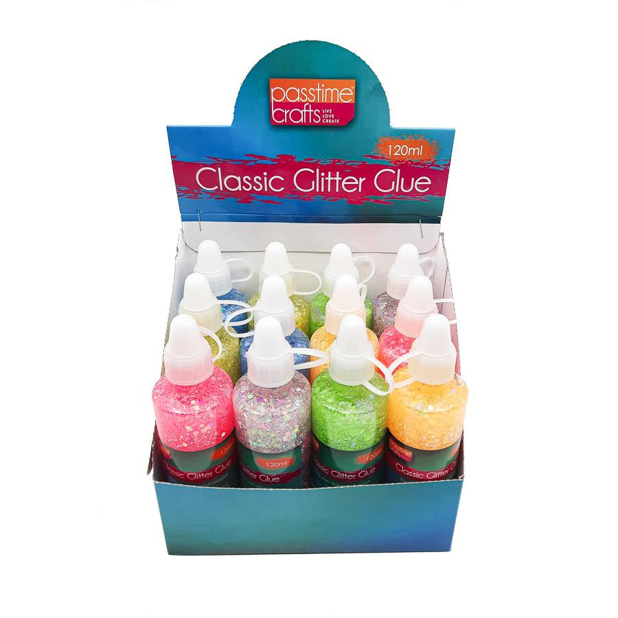 Premium Glitt/Glue 120ml Neon- Easy Pour