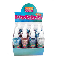 Premium GlittGlue 120ml Metallic- Easy Pour