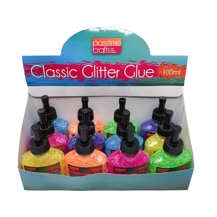Premium Glitt/Glue 100ml Neon/Glit-Easy Pour