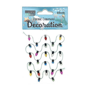 Xmas Mini Deco Light String 65cm
