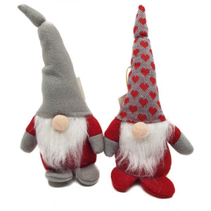Xmas Nordic Soft Gnome 20cm Sitting