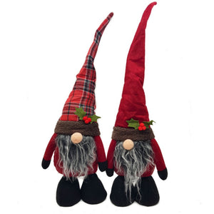 Xmas Nordic Soft Gnome 48cm Standing