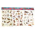 Stickers Adorable Kittens/Puppy/Sheep-D