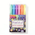 Pastel Brush Markers Pack of 6