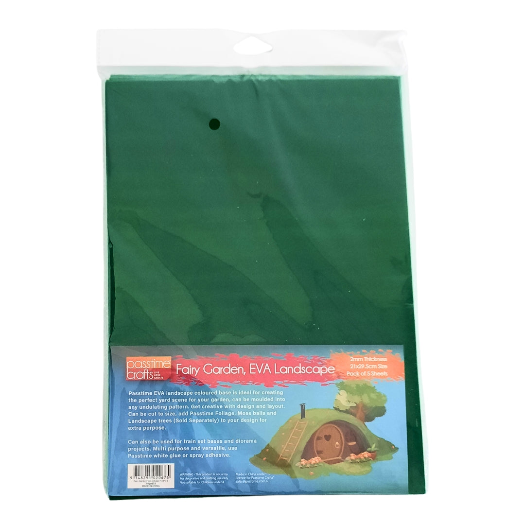 Fairy Garden Flock L/Scape A4 Pkt 5-P
