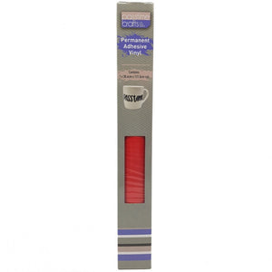 Vinyl Paper Perm/30x121cm Red