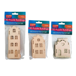 Craft Mini Building DIY 3 Asst