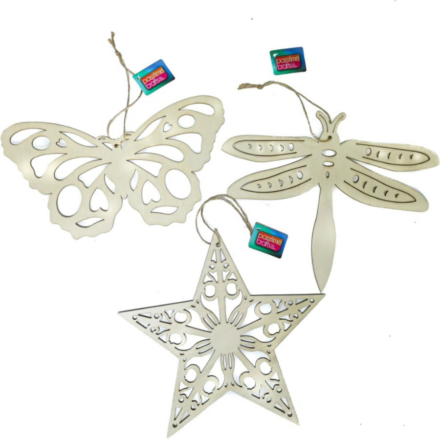 Craft Star/Bfly/Dfly Deco DIY