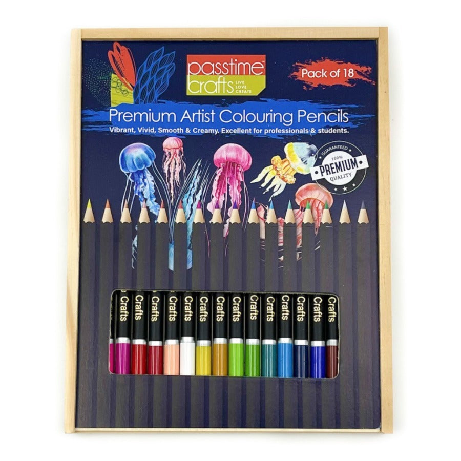 Colouring Pencils/Artist/Box S/18