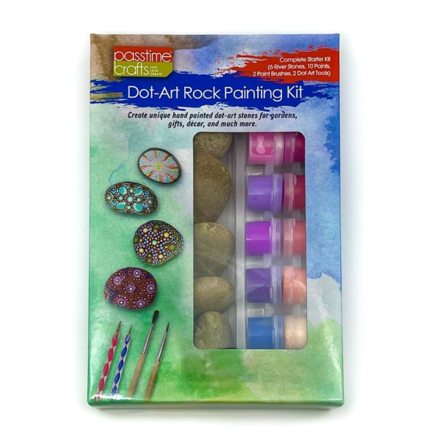 Rock Painting/Dot Art S/6-P
