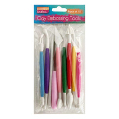Clay Embossing Multi Tool Set/10-R