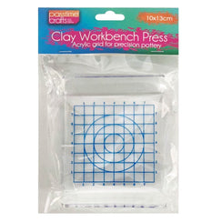 Pottery  Stencil/Acrylic 13.4x10.2cm-P