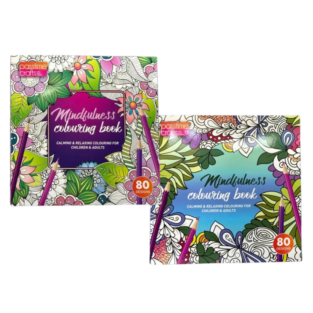 Colouring Book/Mindfulness 80pg