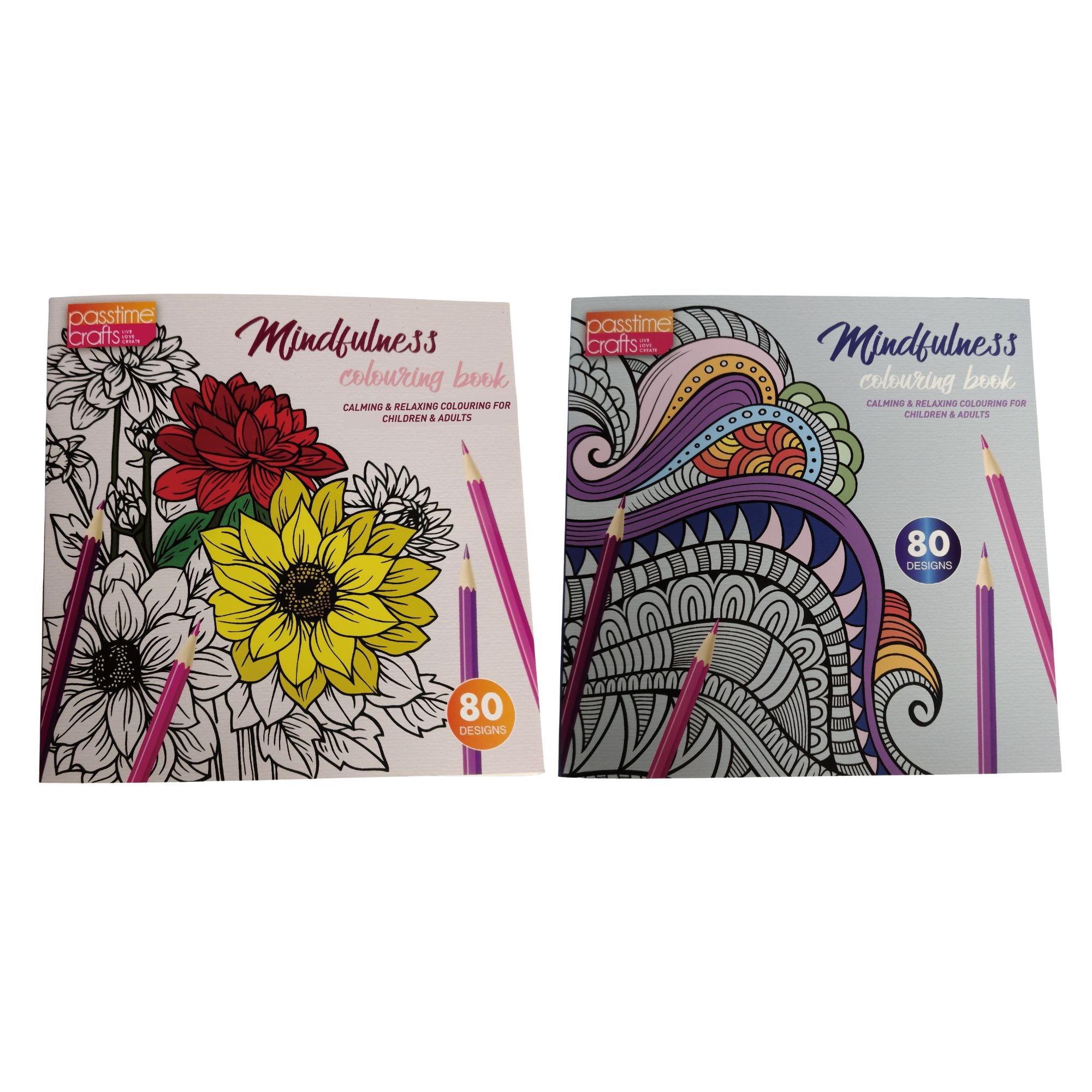 Mindfulness Colouring Book 80 Sheet