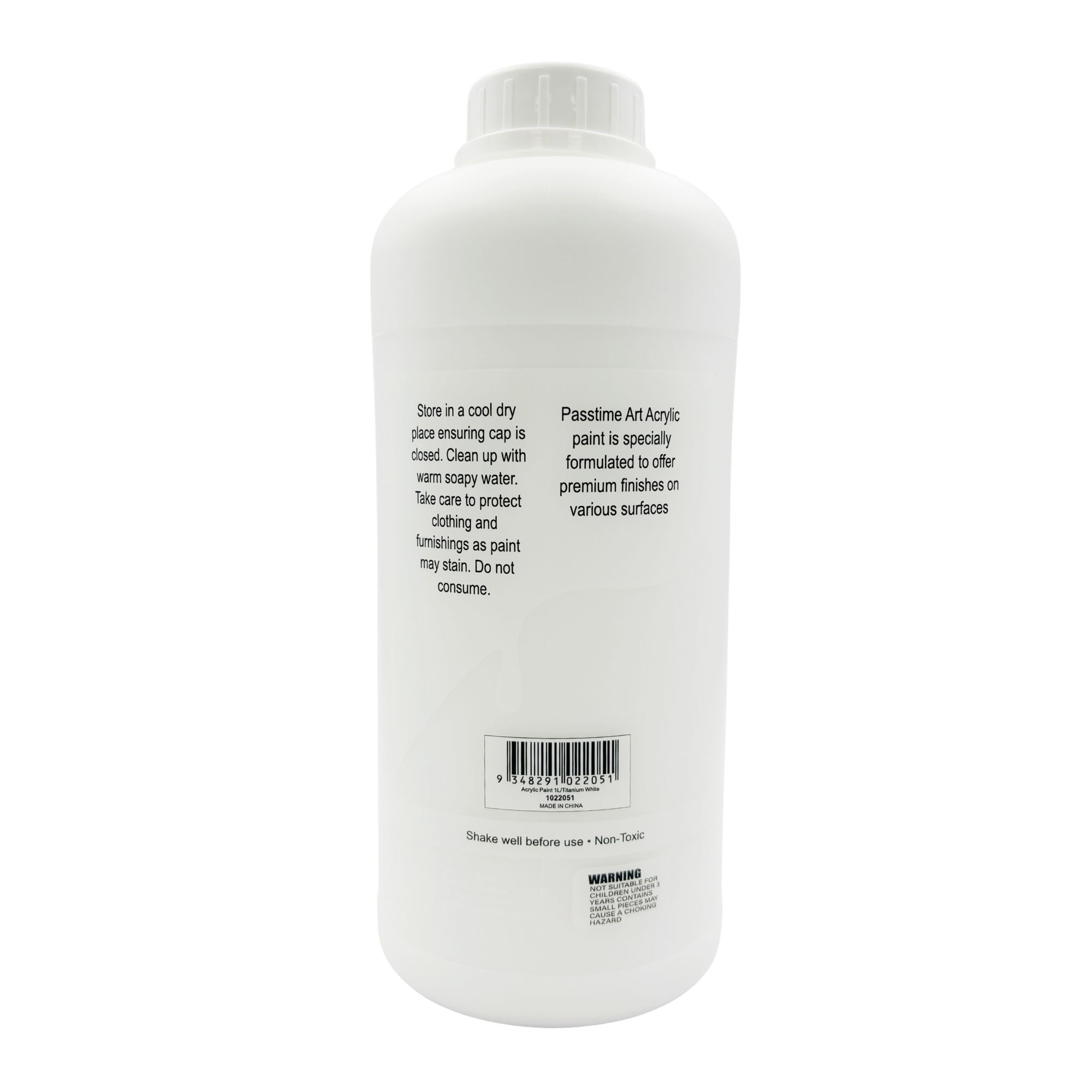 Acrylic Paint 1L - Titanium White