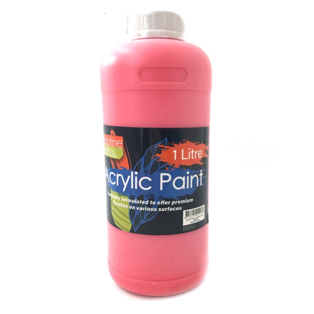 Acrylic Paint 1L/Brilliant Red-P