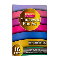 Paperblock 250GSM Paper/Foil Book A4