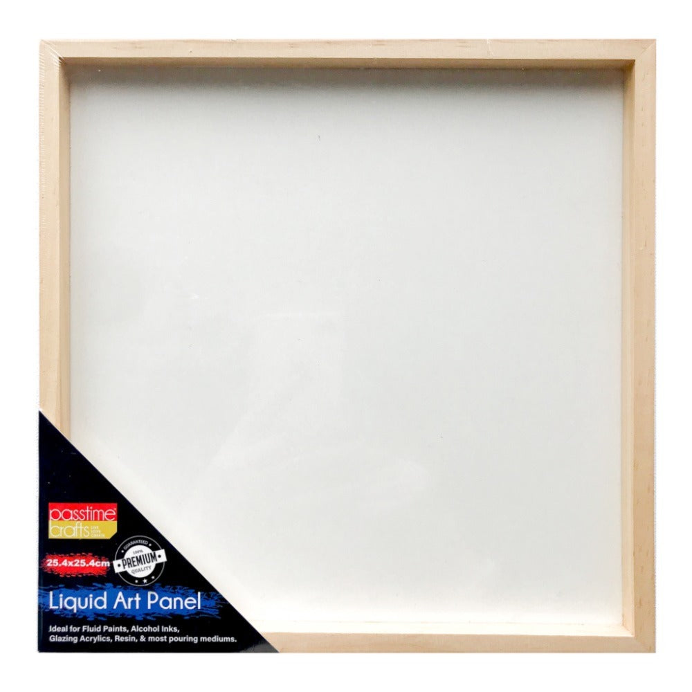 Liquid Art Panel Framed/25x25cm-D