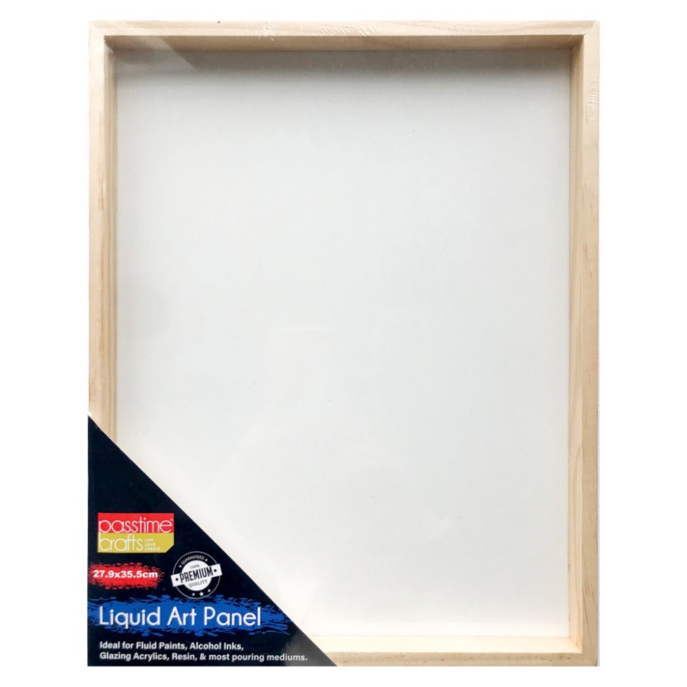 Liquid Art Panel Framed/28x35cm-P