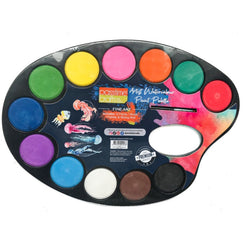 Artist W/Colour Paint Palette S/12