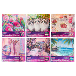 Diamond Art Stretched Canvas - New designs!