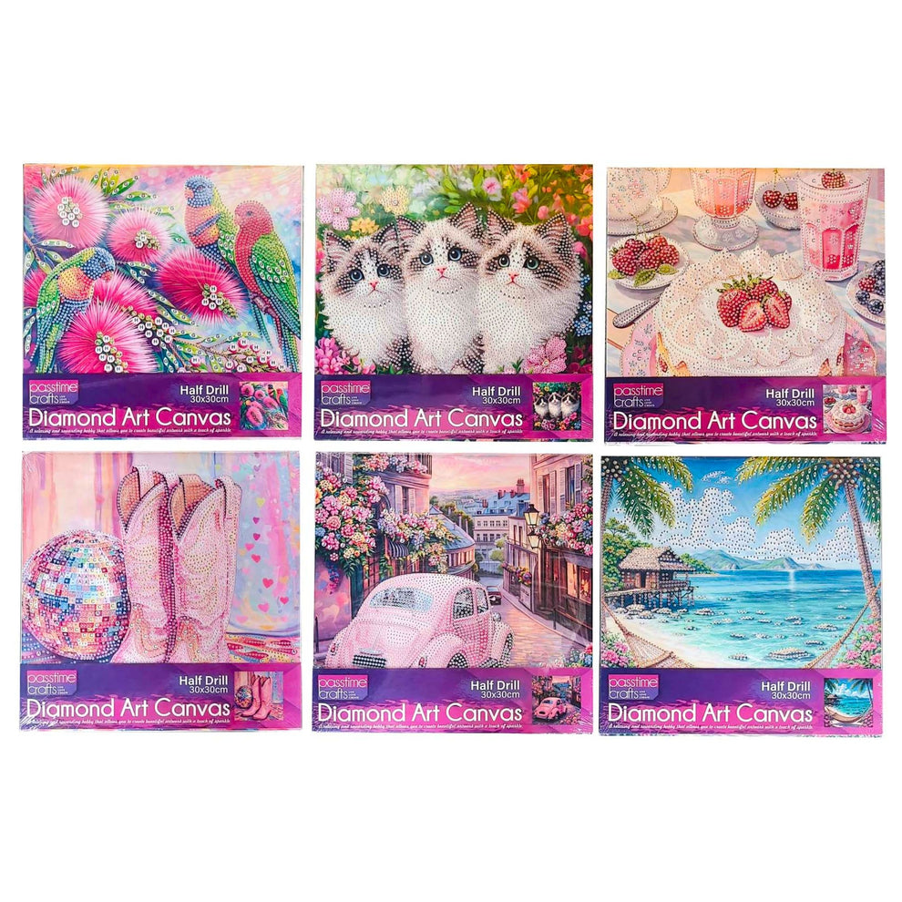 Diamond Art Stretched Canvas - New designs! – Passtime Crafts