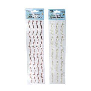 Xmas Border Embllishnt 2-Ast 28.5cm