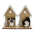 Xmas Décor Mini Gnme/House 2-Ast