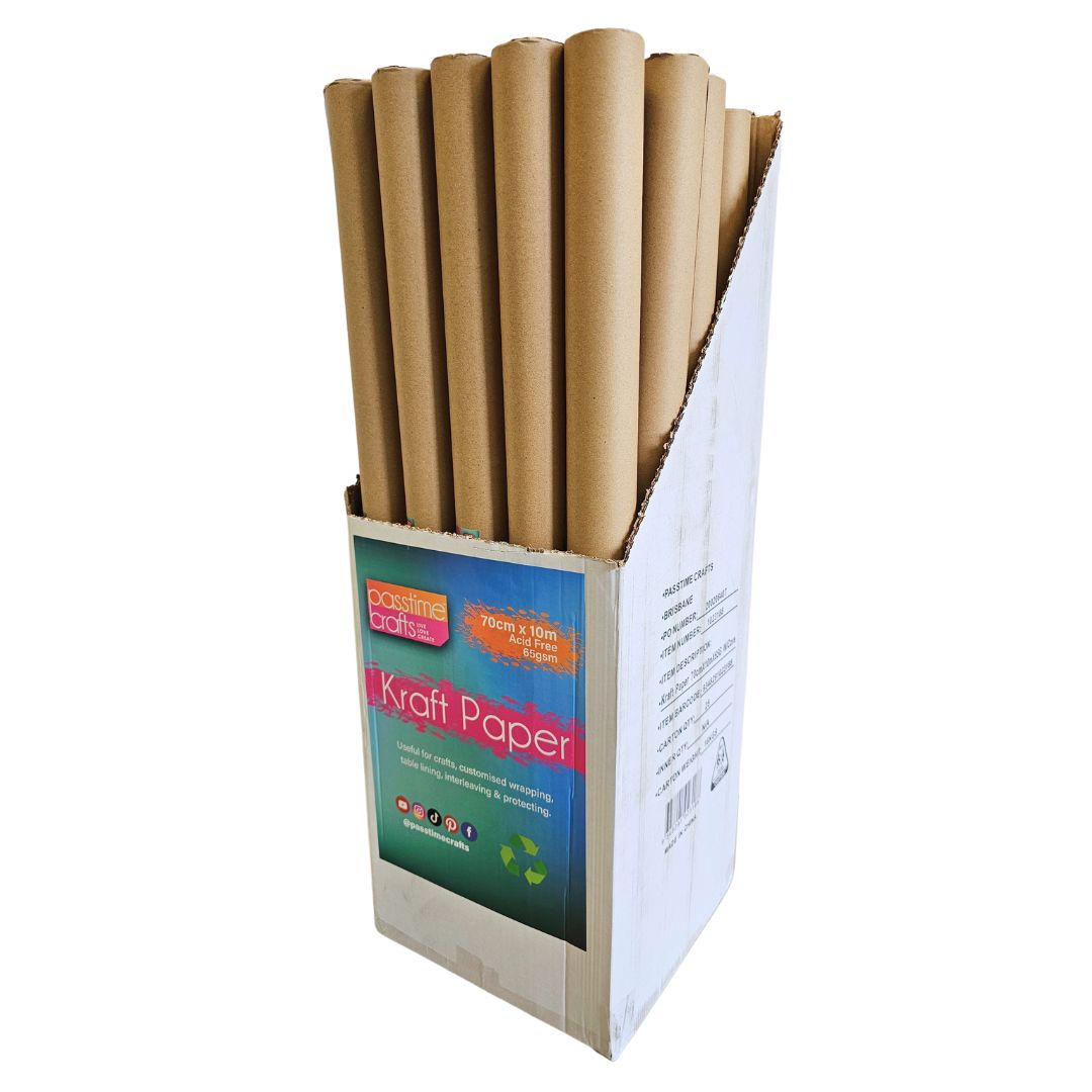 Kraft Paper 70cmx10mx65G W/Core