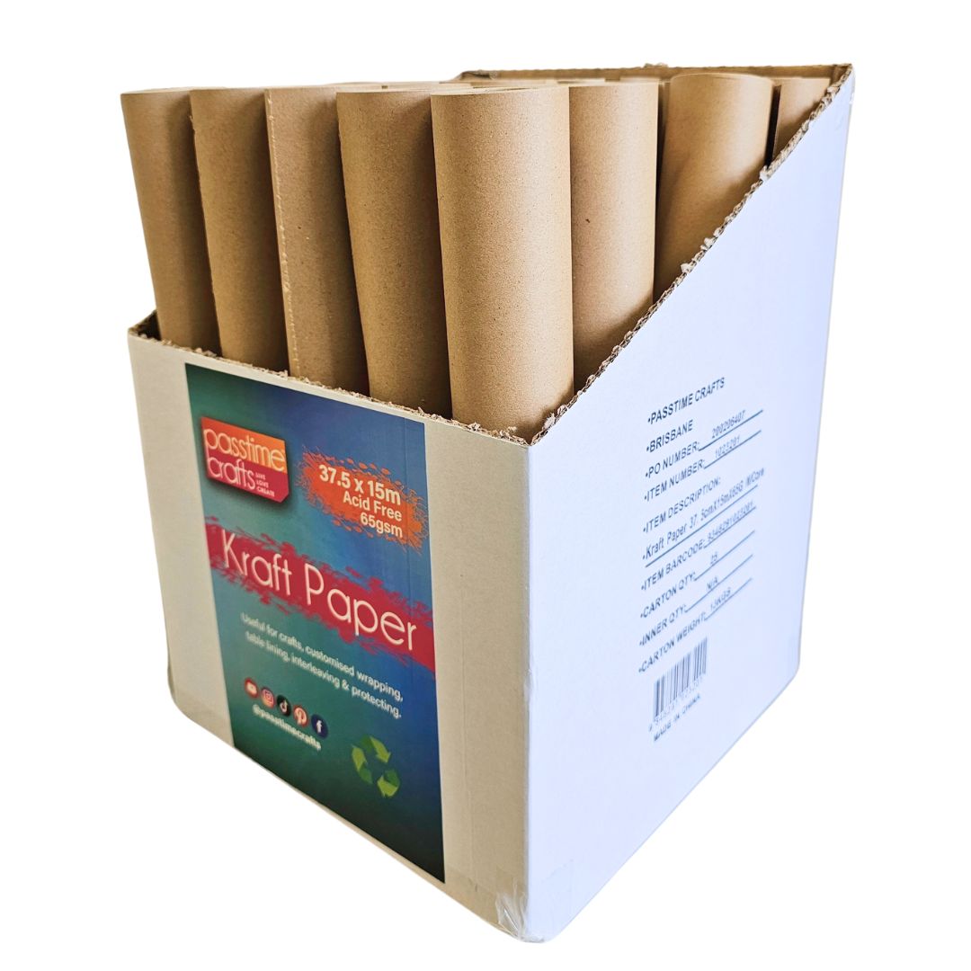 Kraft Paper 37.5cmx15mx65G W/Core