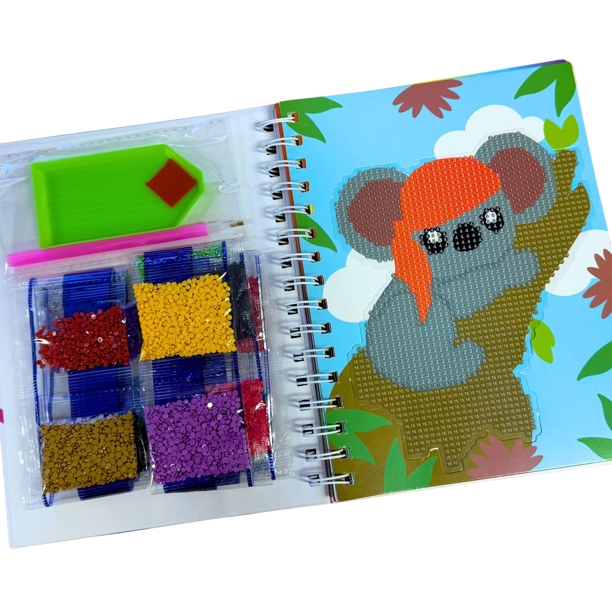 Diamond Art x Colouring Book