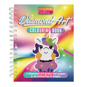 Diamond Art Colouring Book 20 Sheet