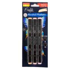 Alcohol Markers D/Tip SkinTones 3 Pkt