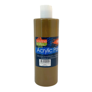 Acrylic Paint 500ml-Burnt Umber