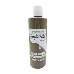 Acrylic Paint 500ml - Burnt Umber