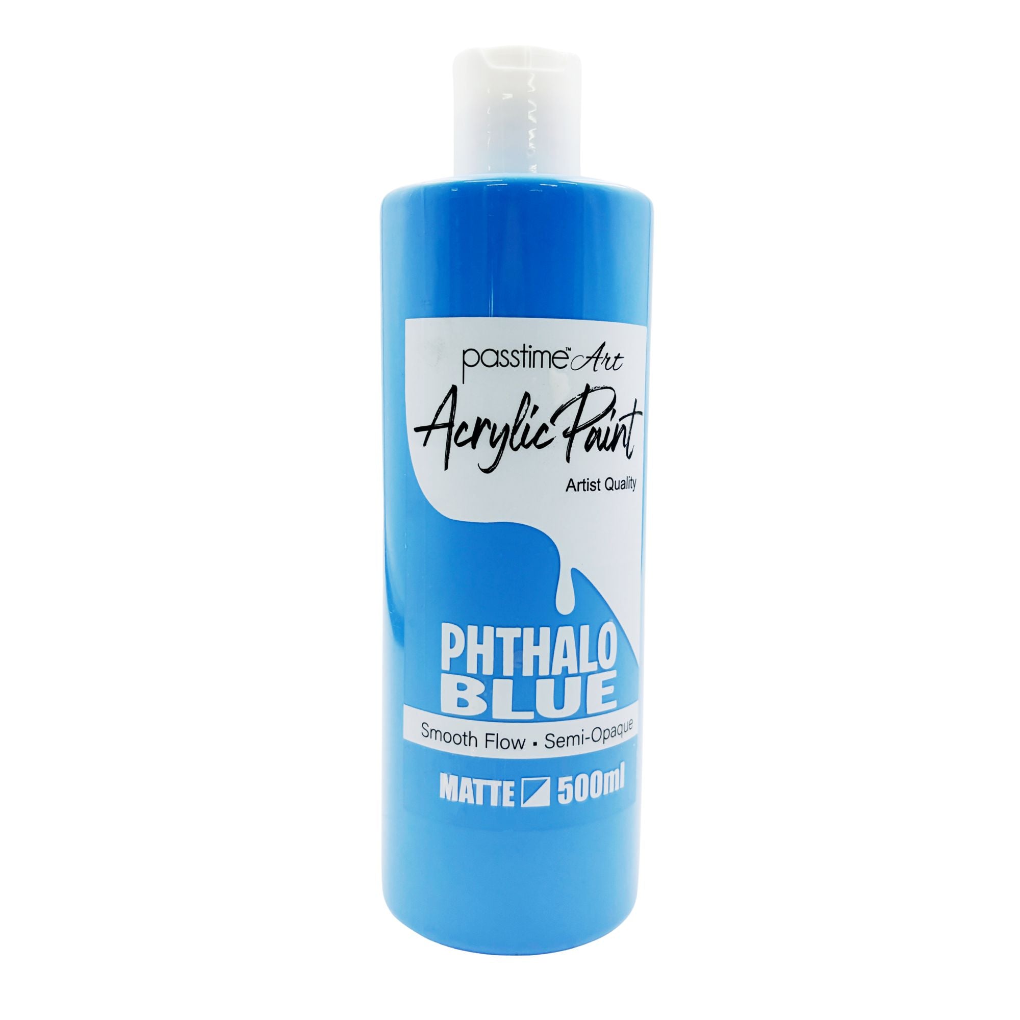 Acrylic Paint 500ml - Phthalo Blue
