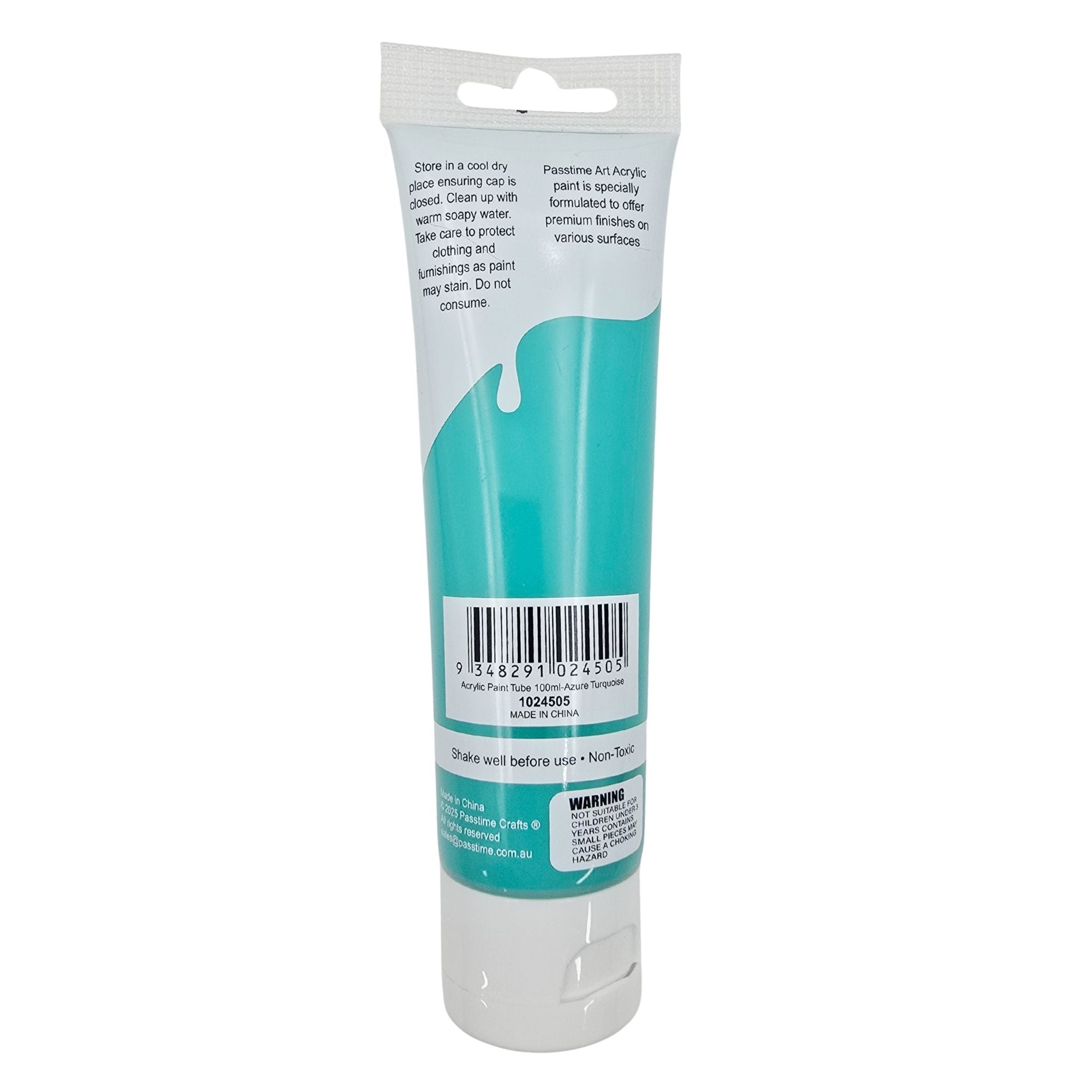 Acrylic Paint 100ml - Azure Turquoise