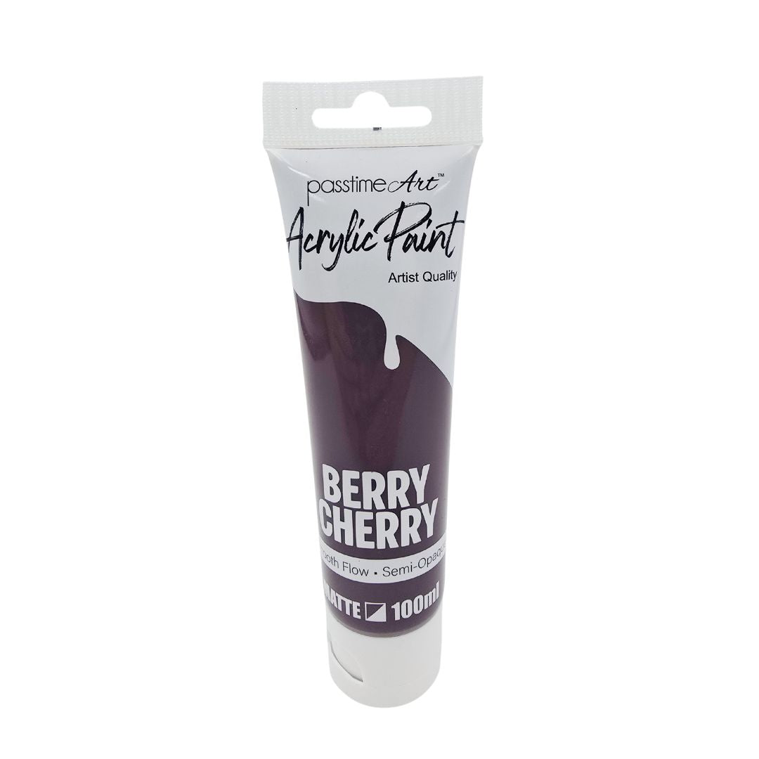 Acrylic Paint 100ml - Berry Cherry