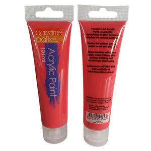 Acrylic Paint Tube 100ml-Blooming Coral